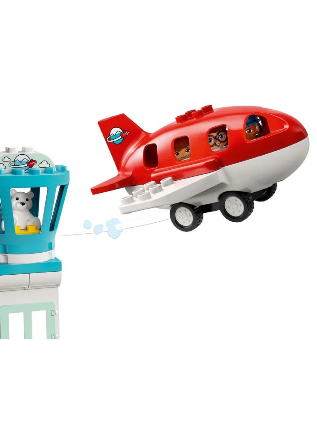 Конструктор (10961) Lego Duplo Самолет и аэропорт 28 деталей (249609107)