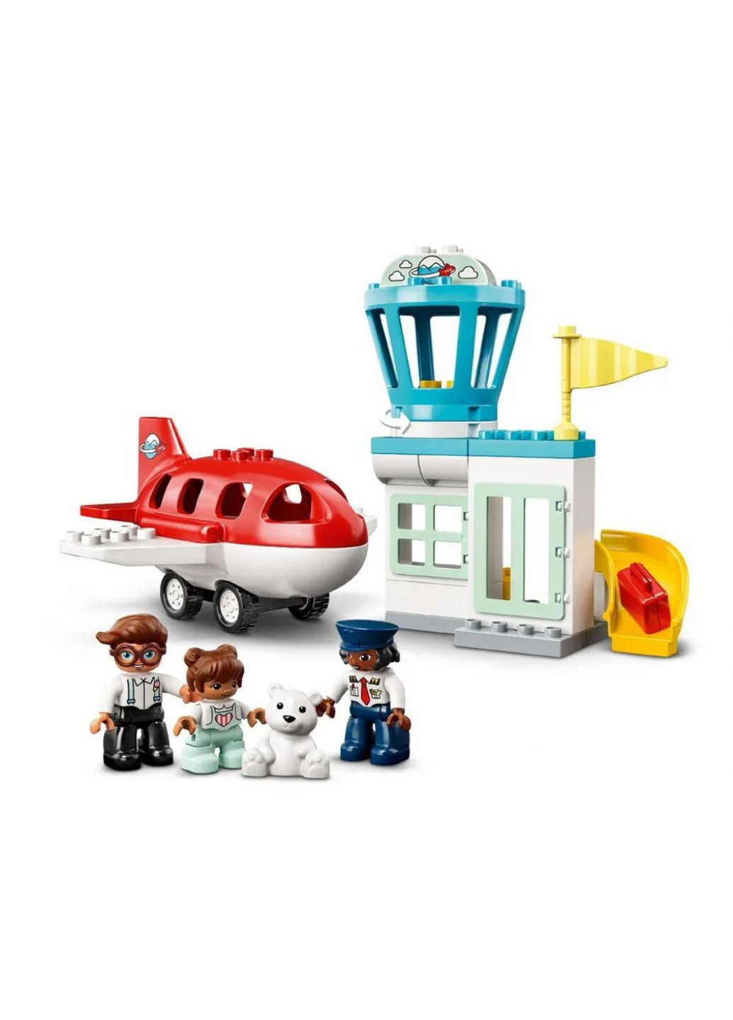 Конструктор (10961) Lego Duplo Самолет и аэропорт 28 деталей (249609107)