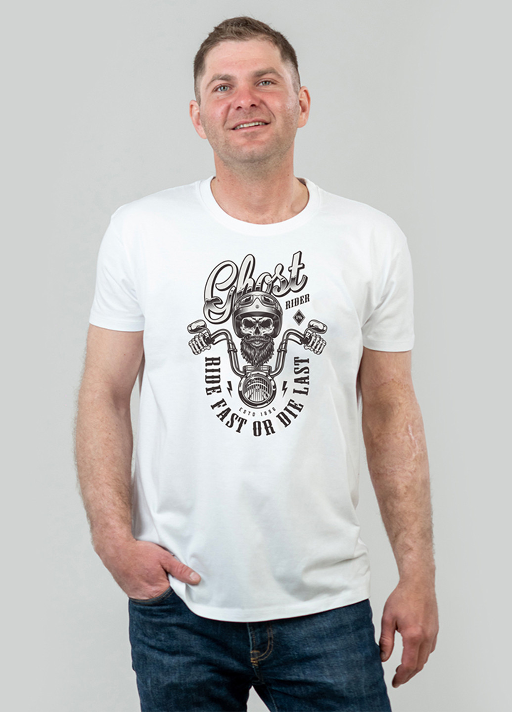 Белая футболка Sol's