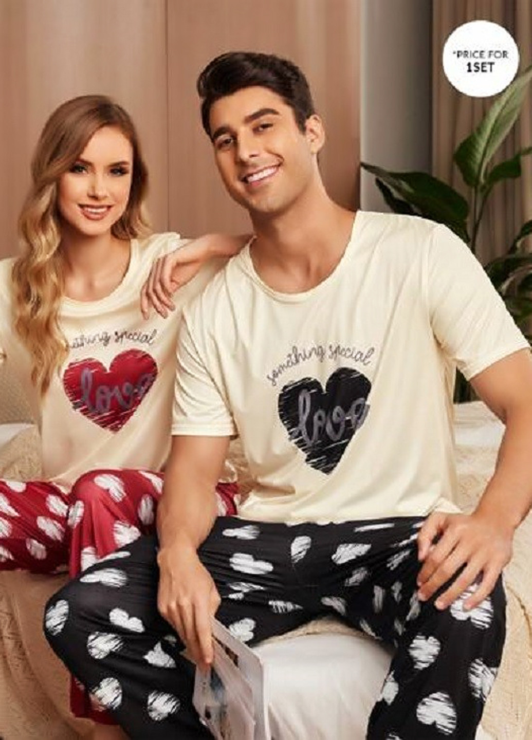 Піжама (футболка, штани) SHEIN (325923572)