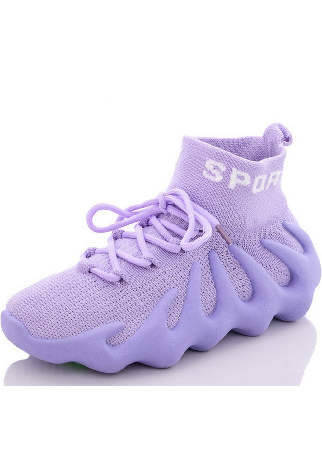 Фіолетові всесезонні текстильні кросівки dw7-6a Paliament
