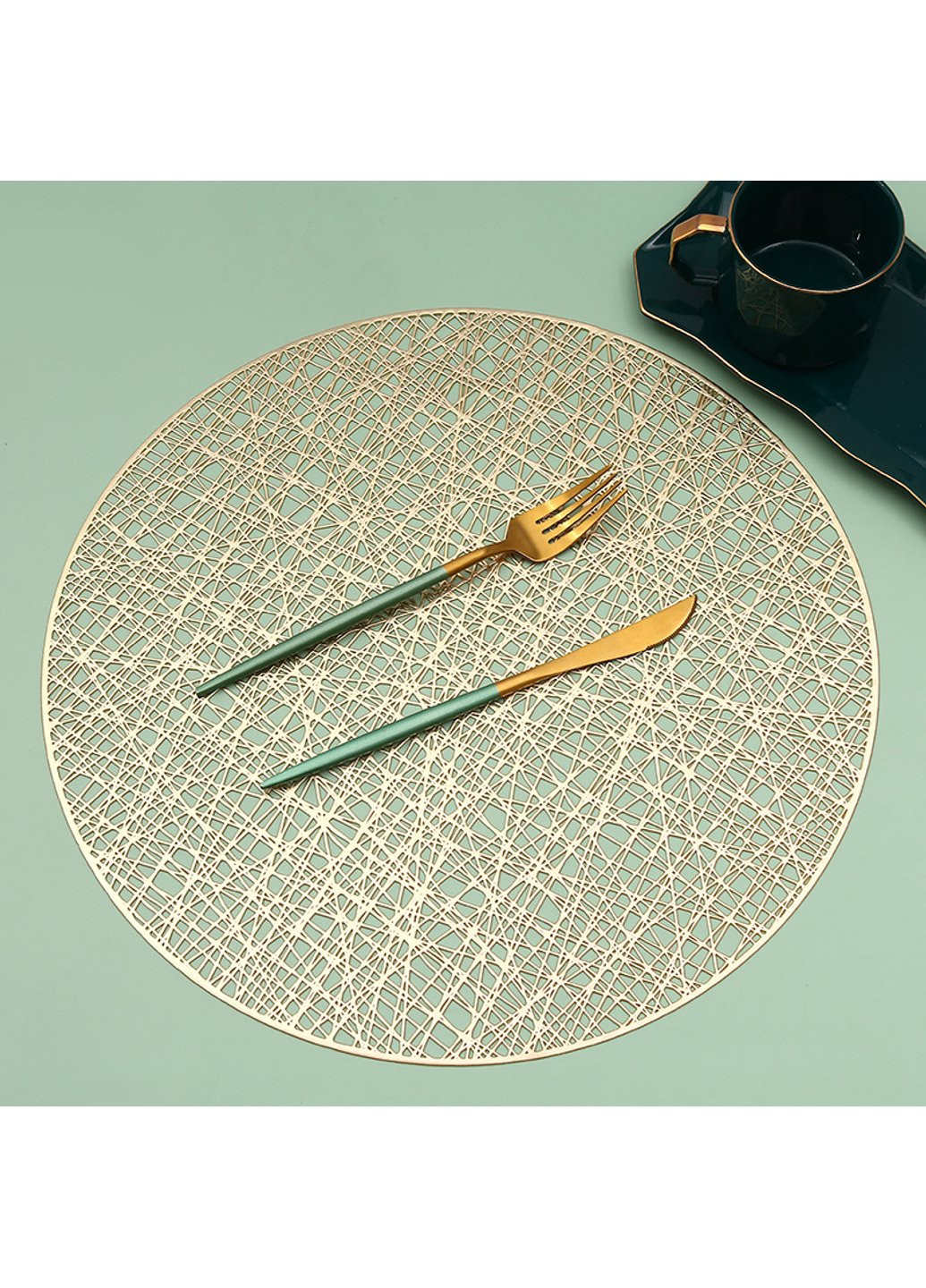 Серветка сервірувальна 7885 38 см золотиста Power (254440500)