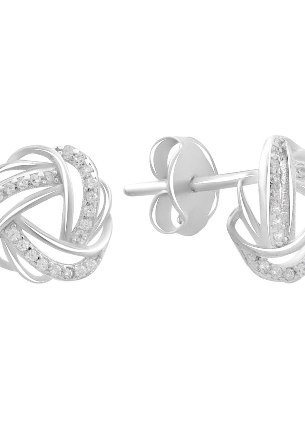 Сережки Silver Flame (350941487)