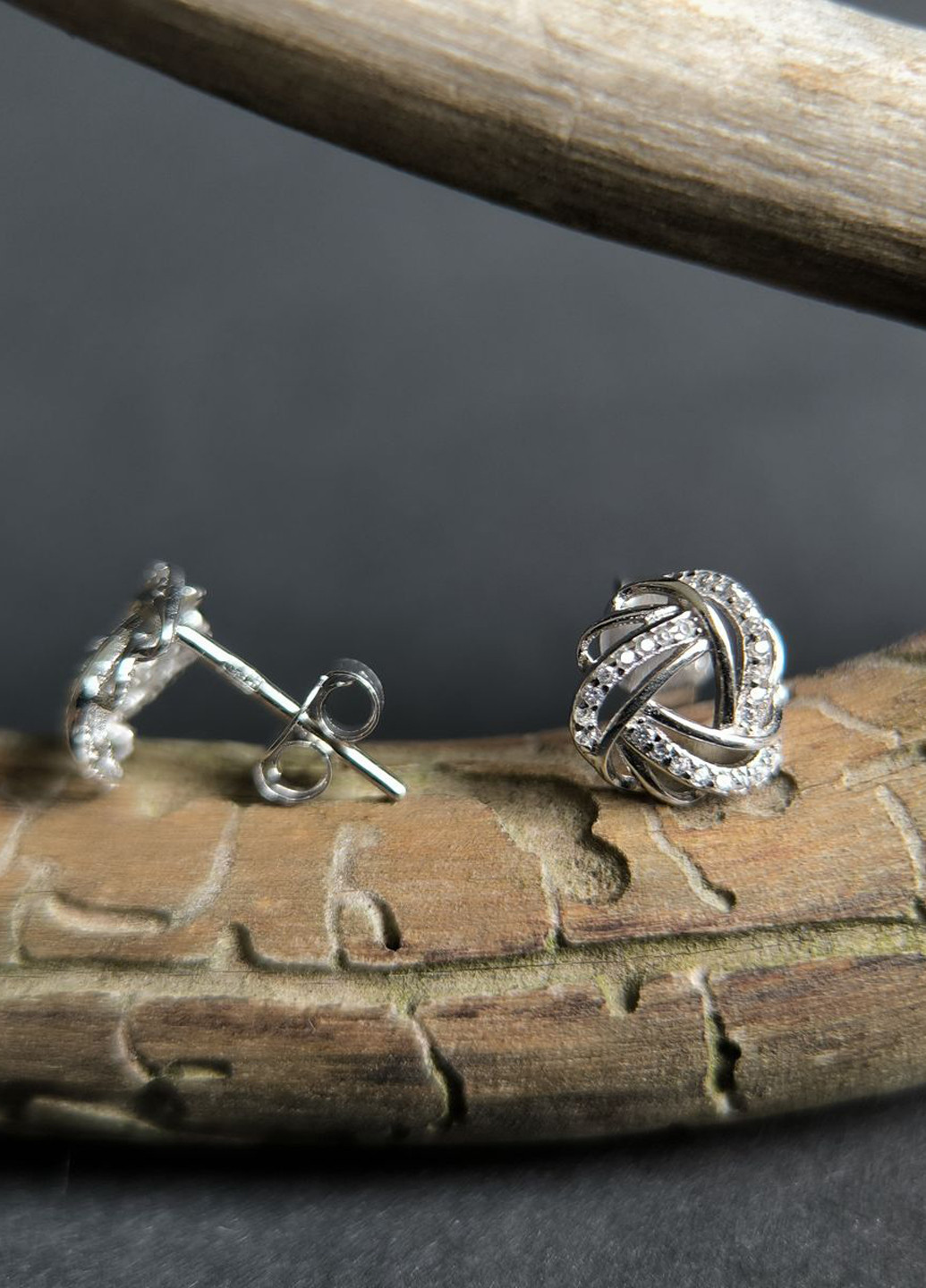 Сережки Silver Flame (350941487)