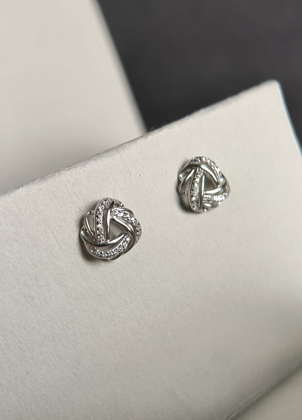 Сережки Silver Flame (350941487)