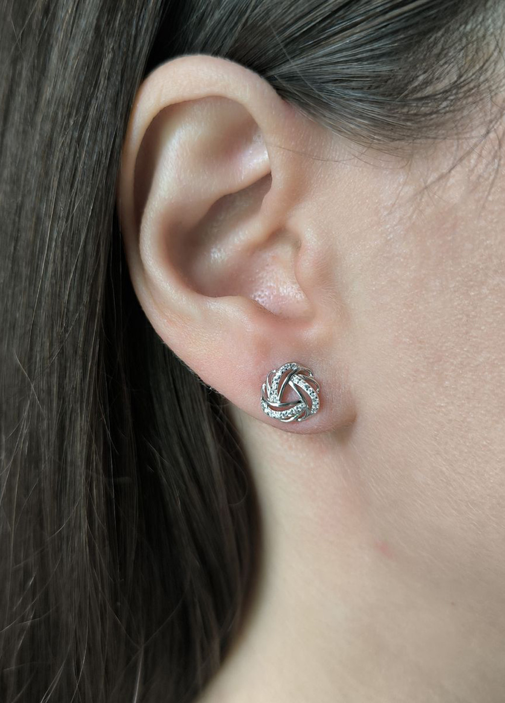 Сережки Silver Flame (350941487)