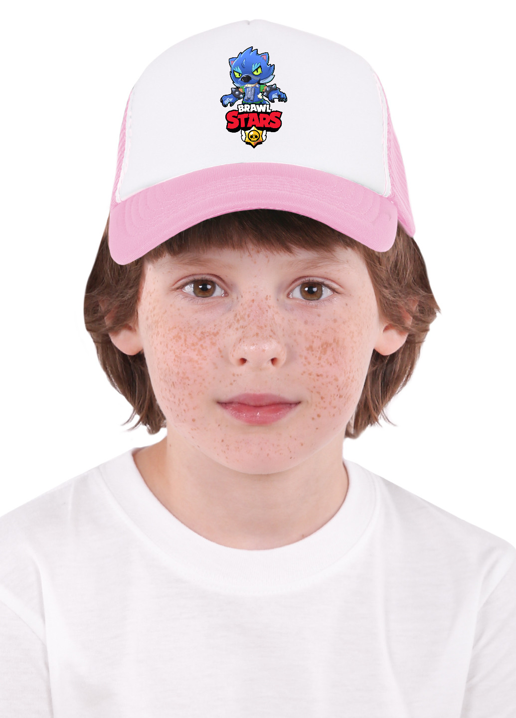 Кепка Тракер дитяча Леон Вовк Бравл Старс (Leon Wolf Werewolf Brawl Stars) (33404-1014) MobiPrint (220769837)