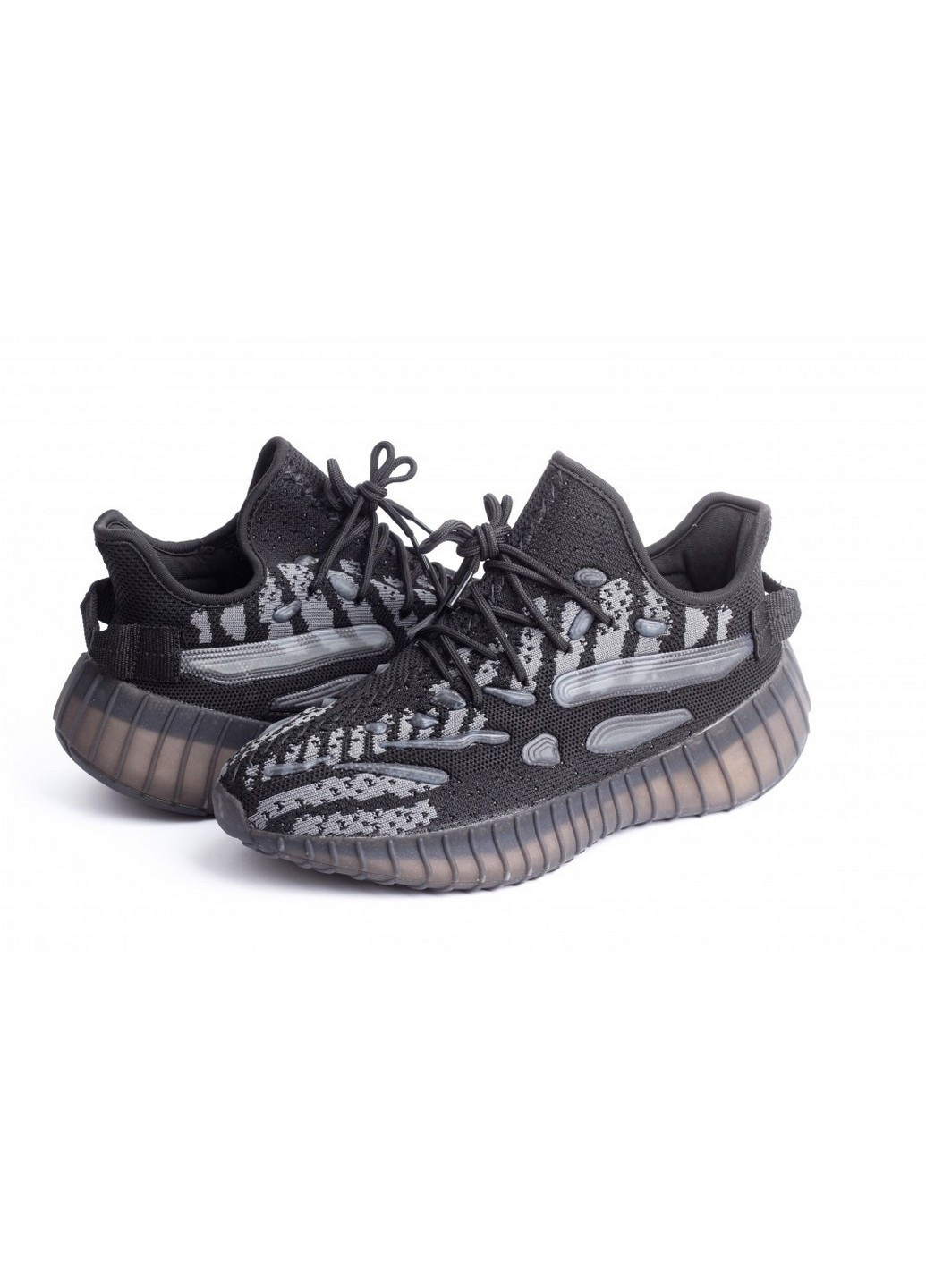 Чорні Осінні кросівки v380black-grey 45 чорний (2000903790723) Erra