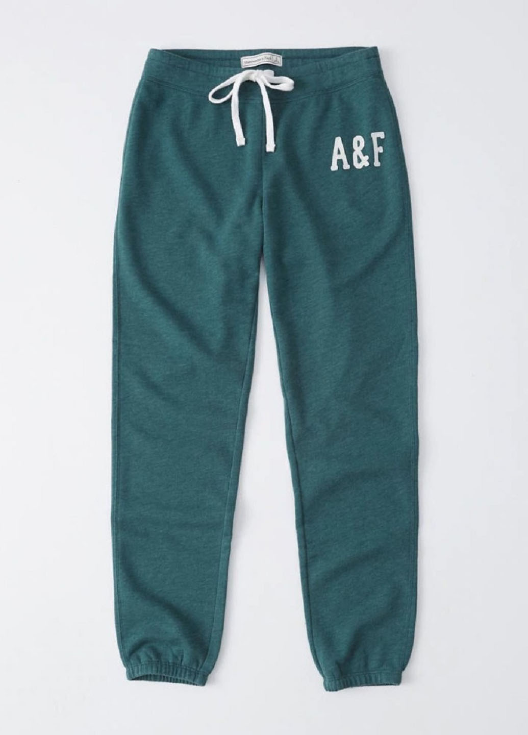 Зеленые спортивные демисезонные джоггеры брюки Abercrombie & Fitch