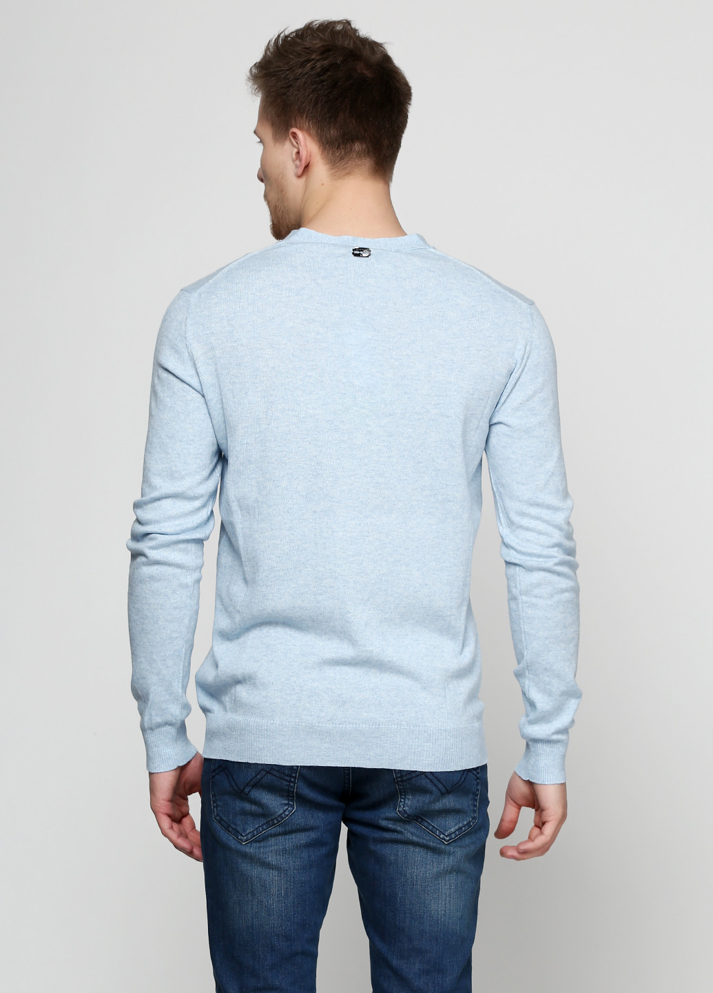 Голубой демисезонный пуловер пуловер Richmond X