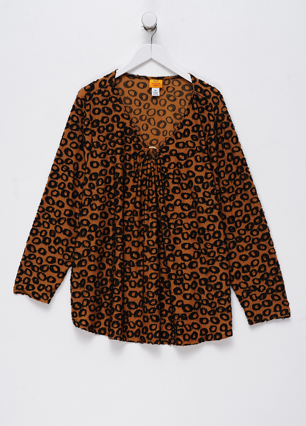 Коричневая блуза Ruby Rd