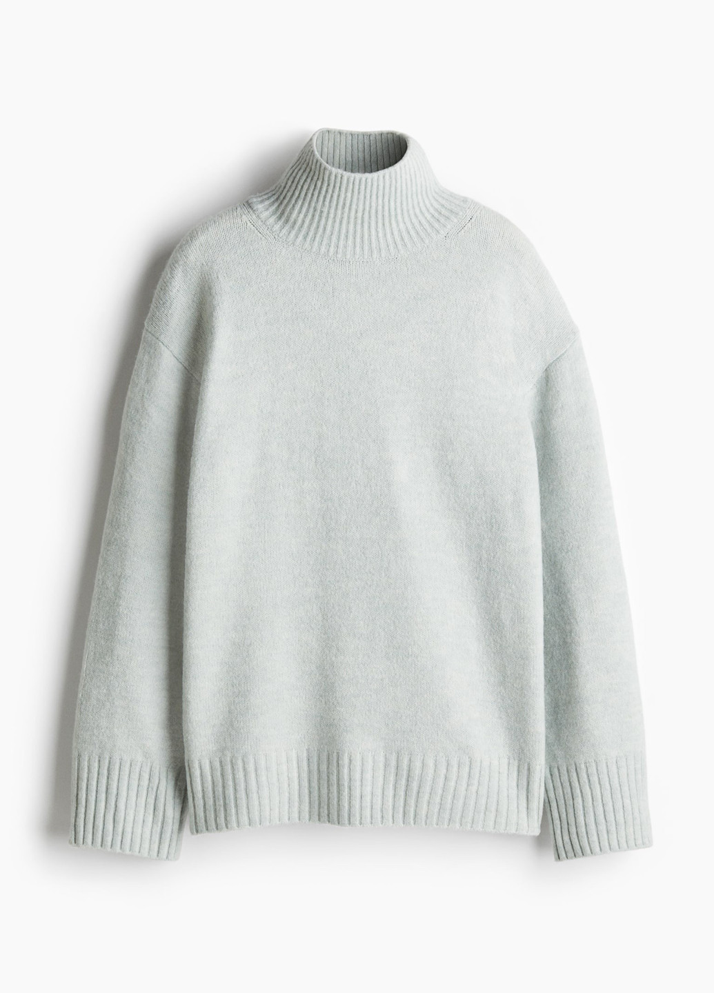 Светло-бирюзовый демисезонный свитер H&M