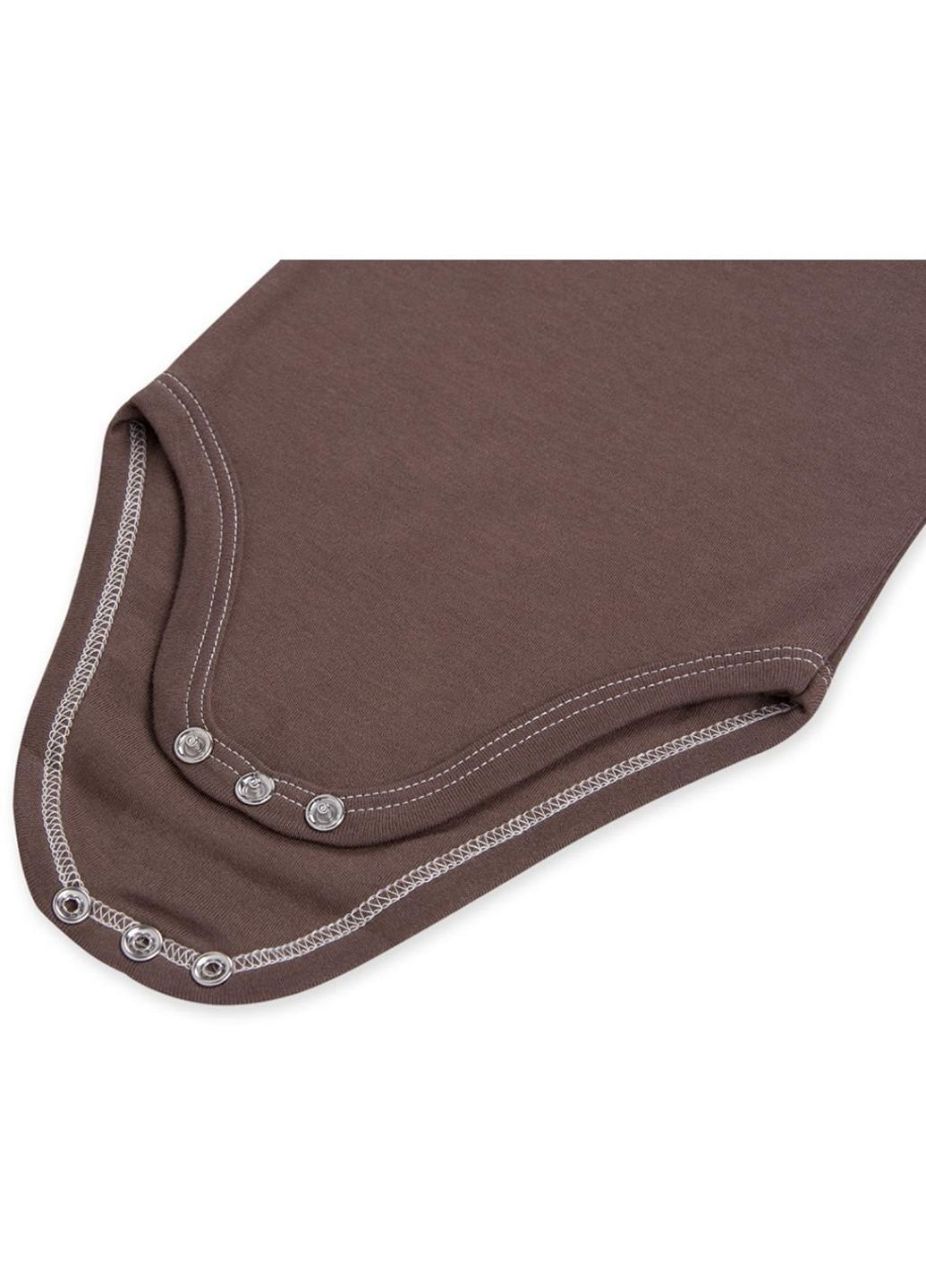 Боди коричневый из бамбука с коровкой (68312.BR.0-3) Luvable Friends (251310238)