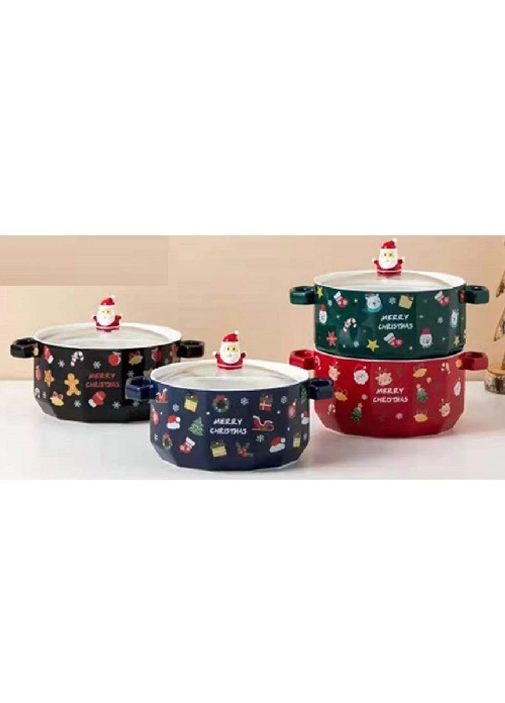 Супниця Merry Christmas YG-00926 1 л Stenson (253871635)