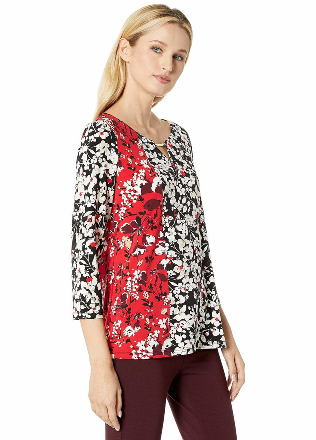 Червона демісезонна блуза Calvin Klein