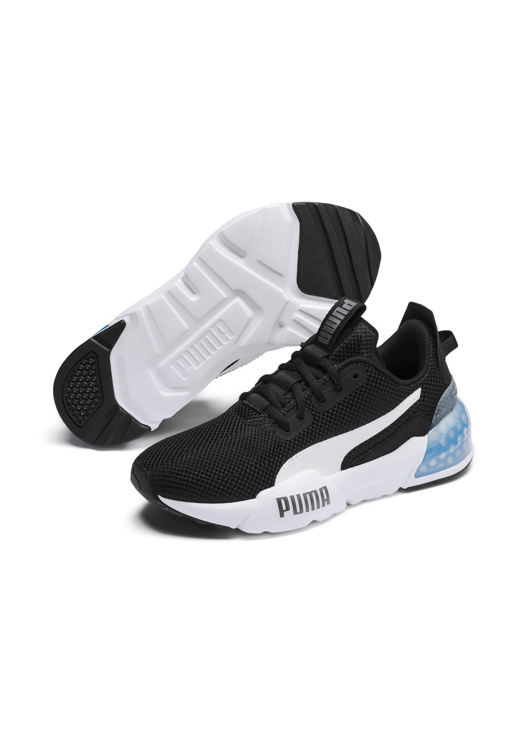 Чорні всесезонні кросівки cell phase women's running shoes Puma