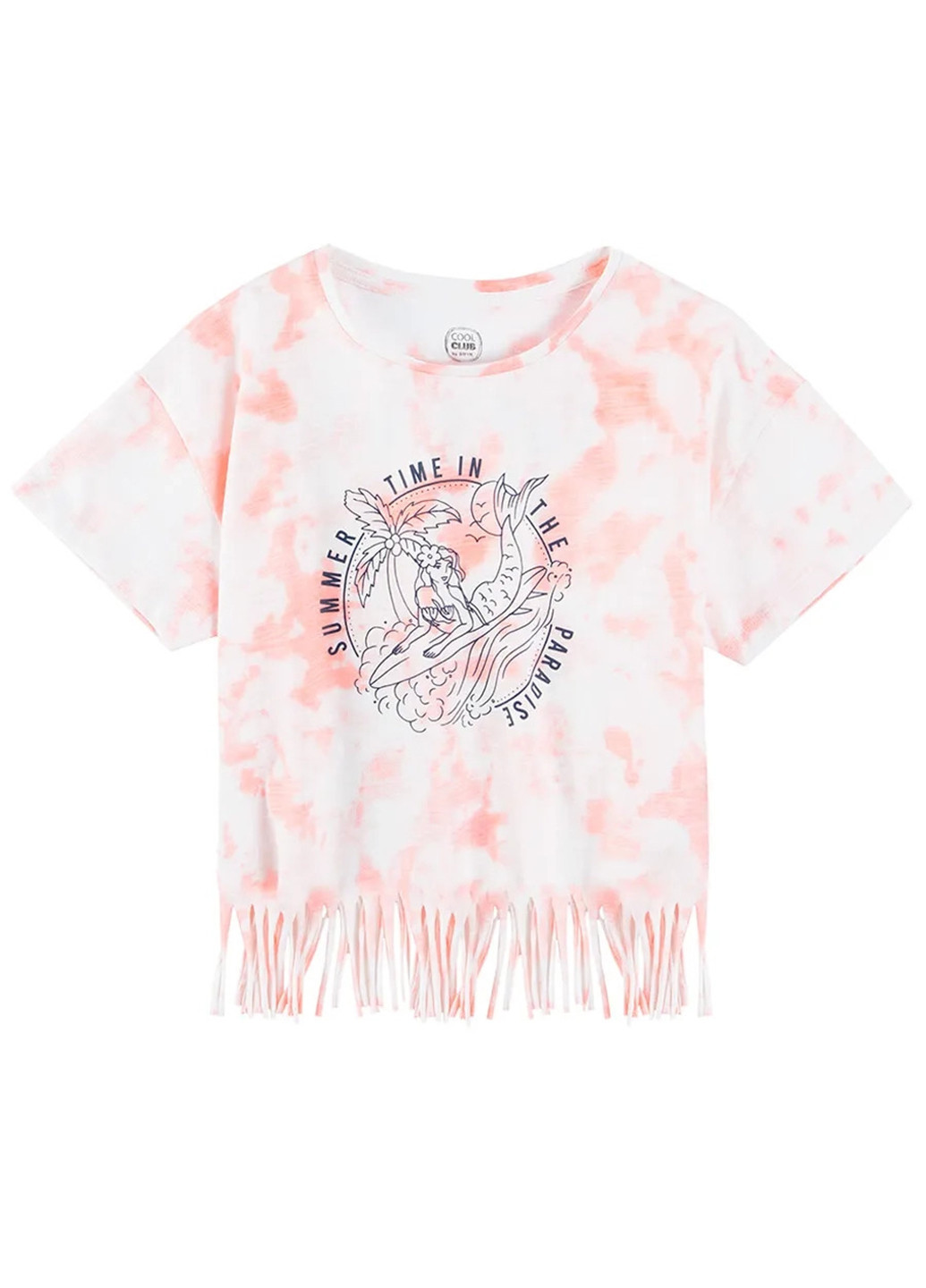 Комбинированная летняя блуза Cool Club