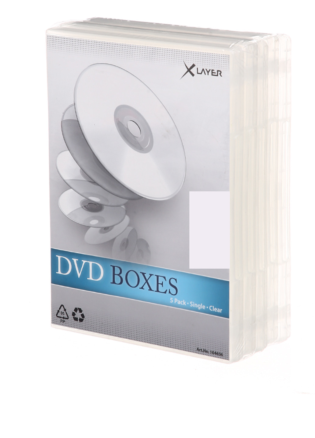 Бокс для DVD диска (5 шт.) Verbatim (120217408)