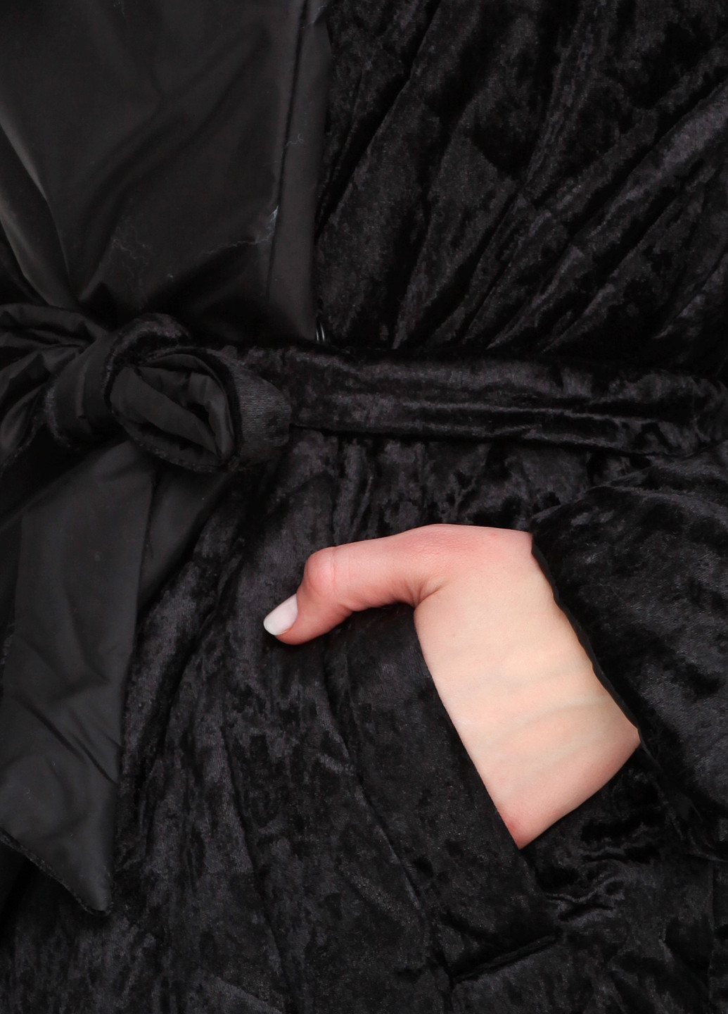 Черная демисезонная куртка 2-сторонняя Alberto Bini