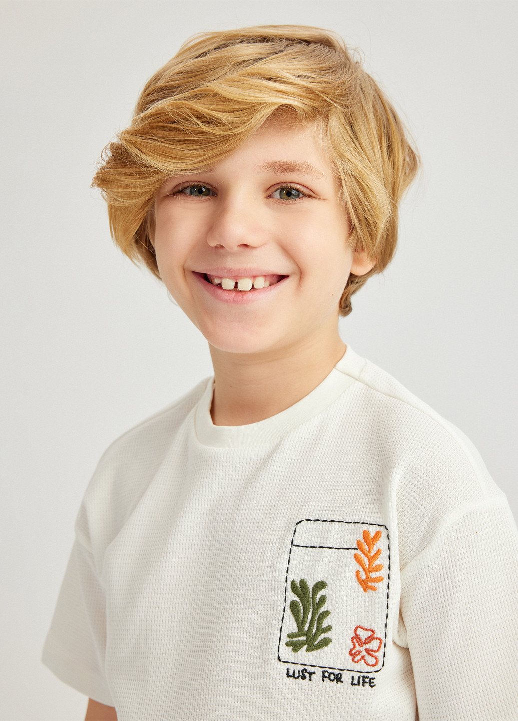 Айвори летняя футболка KOTON