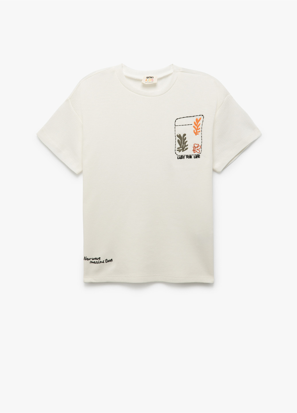 Айвори летняя футболка KOTON