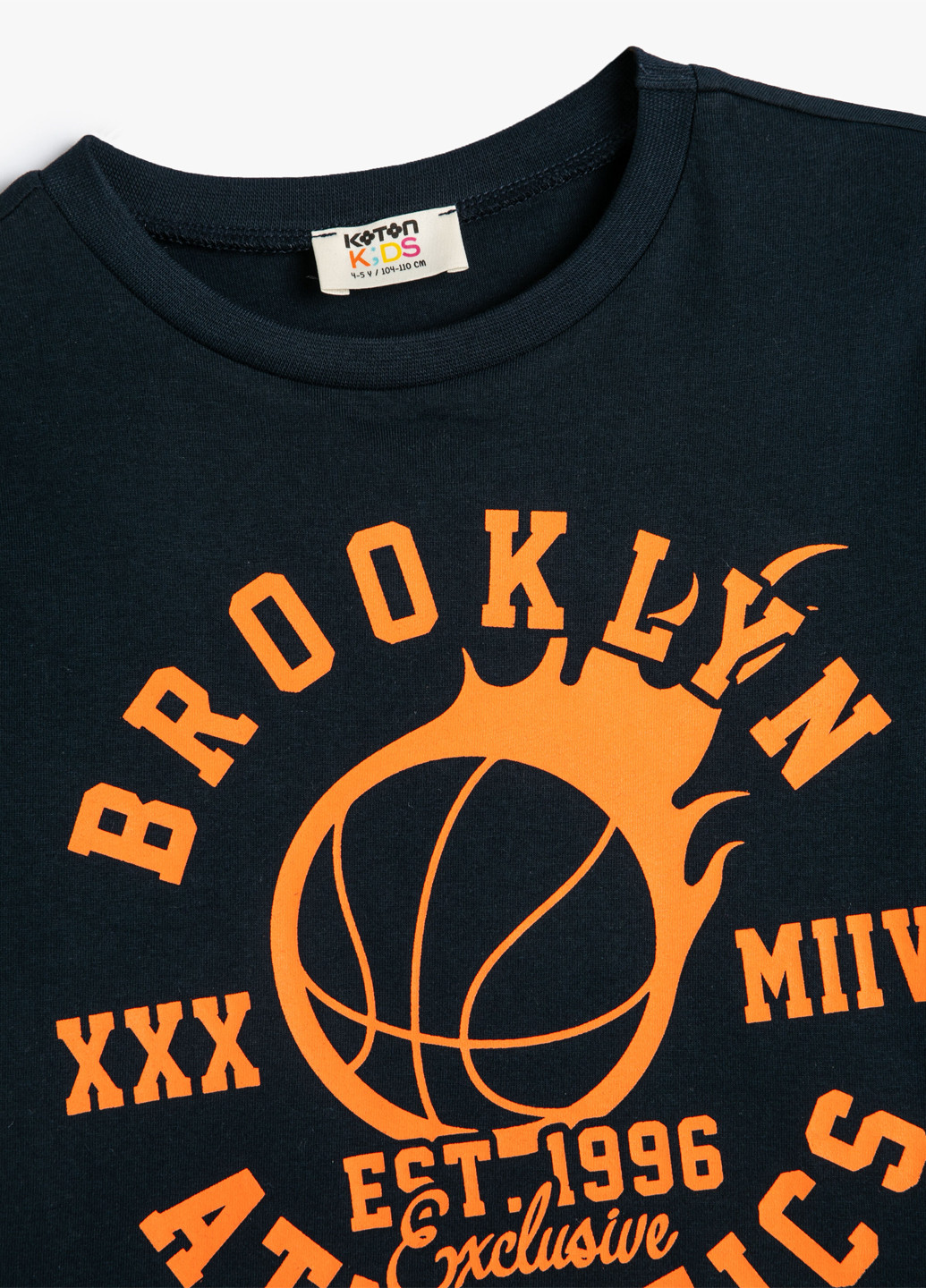 Чорна літня футболка KOTON