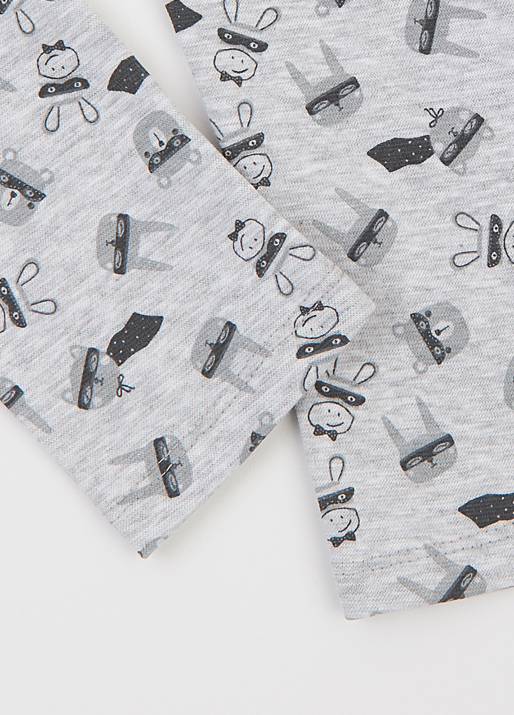 Серые летние леггинсы Flamingo