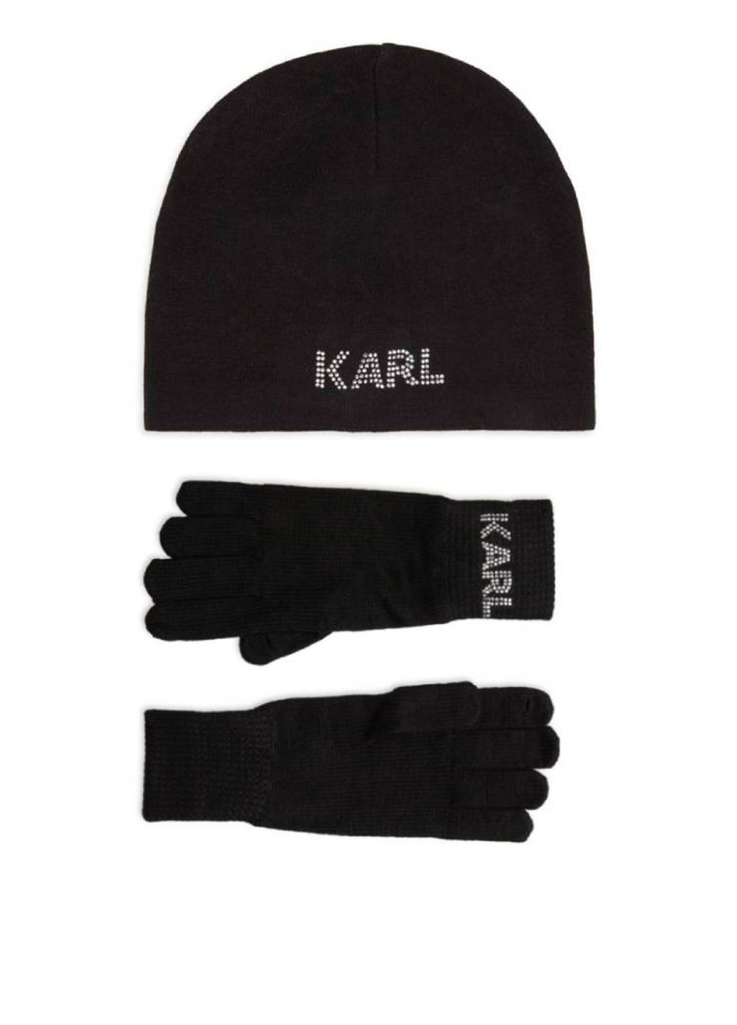 Комплект (шапка, рукавички) Karl Lagerfeld (327577364)