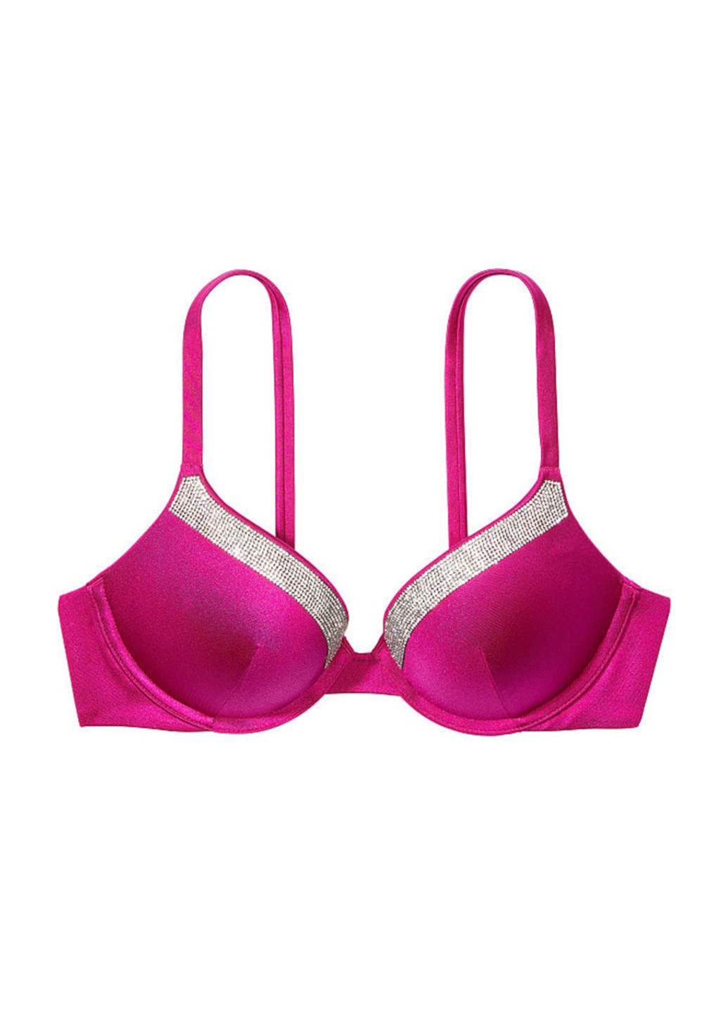 Малиновый летний купальник (лиф, трусики) раздельный Victoria's Secret