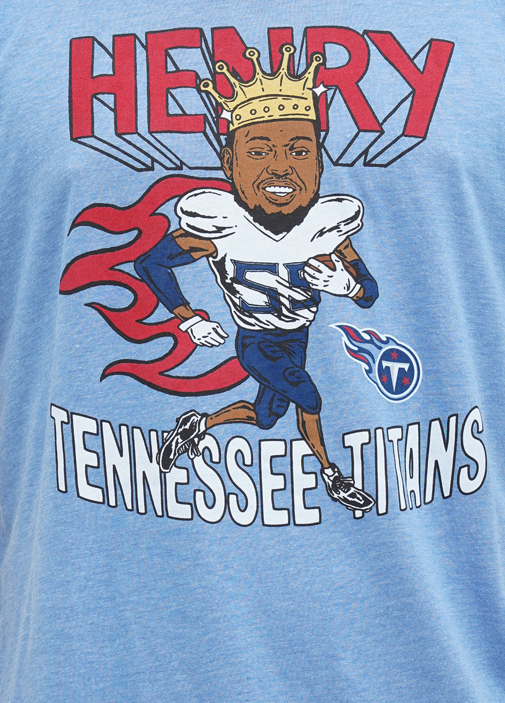 Блакитна футболка Homage