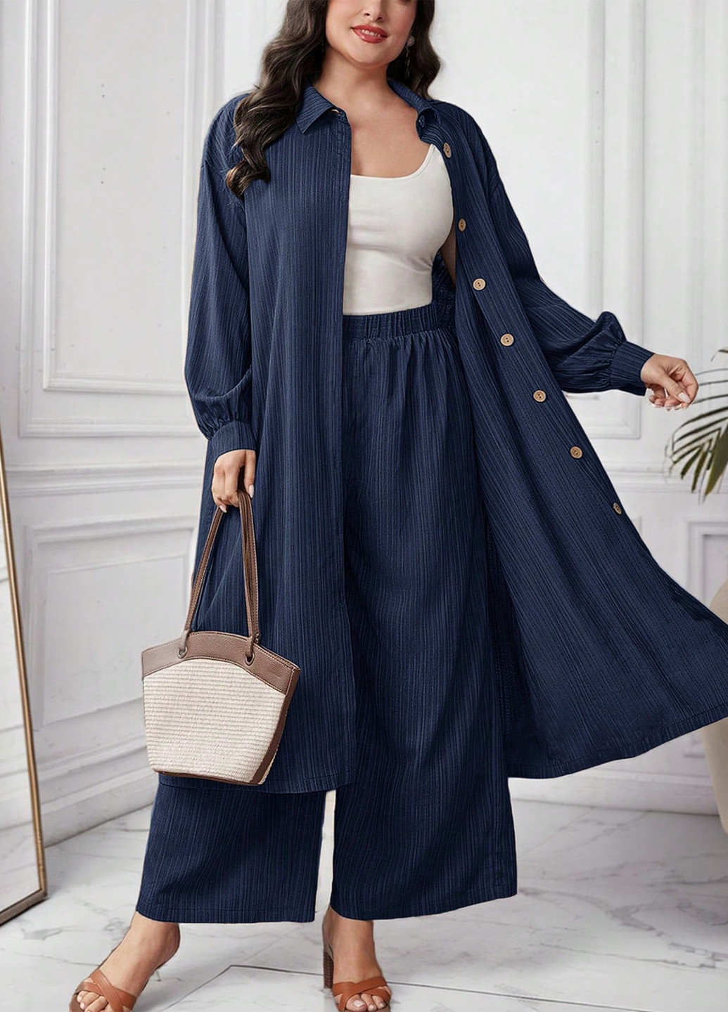 Костюм (кардиган, штани) SHEIN (366639175)