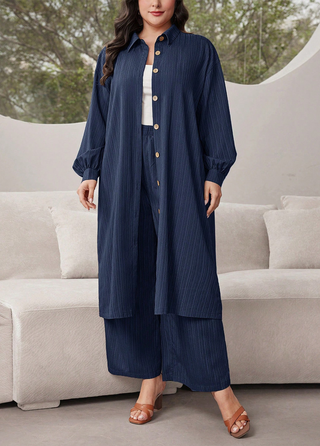 Костюм (кардиган, штани) SHEIN (366639175)