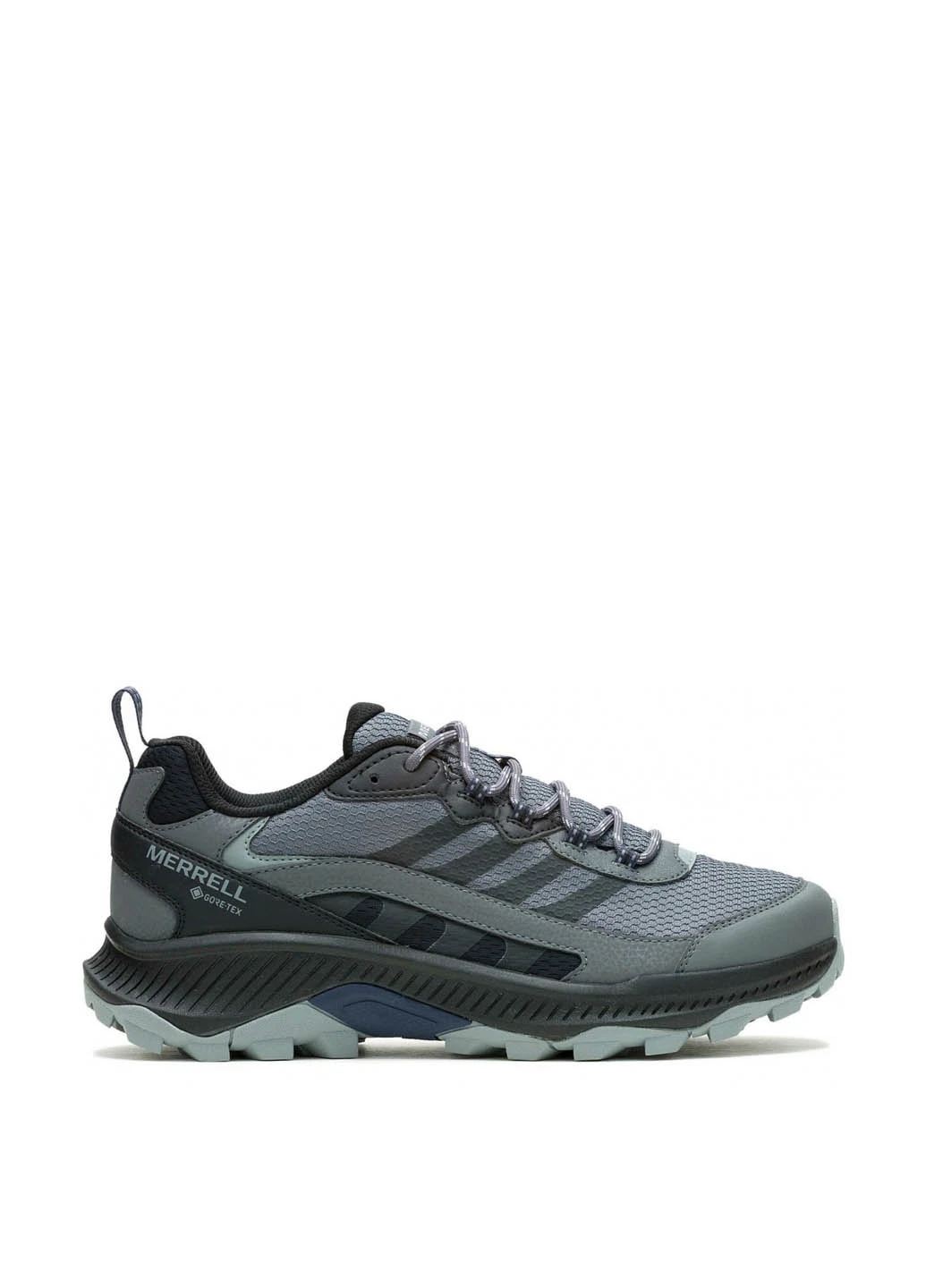 Серые демисезонные ботинки Merrell