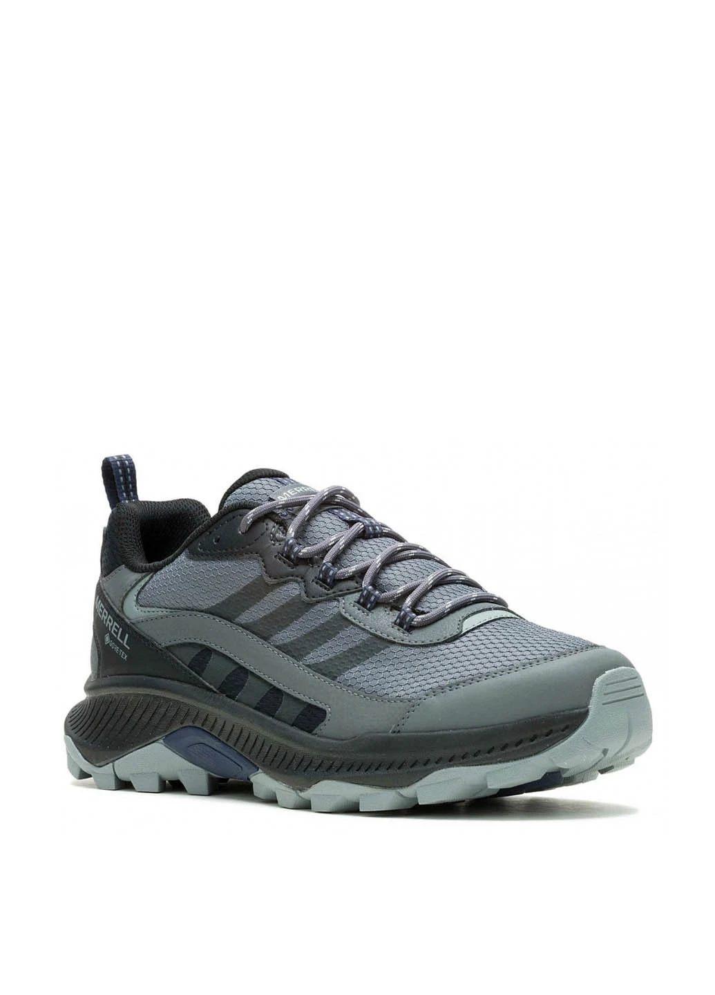 Серые демисезонные ботинки Merrell