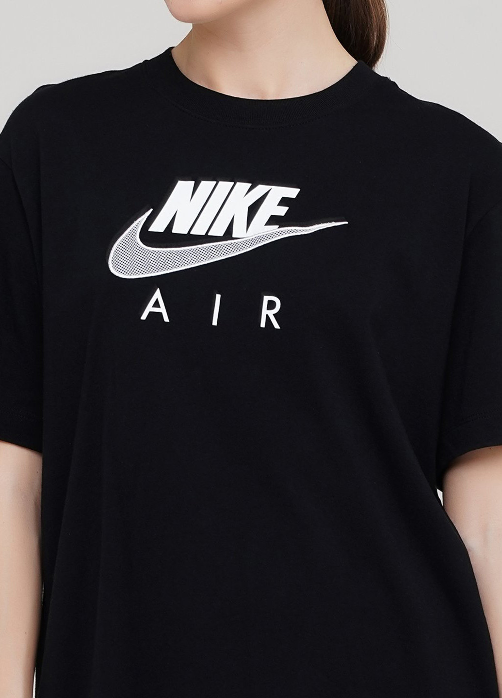 Черная всесезон футболка Nike W Nsw Air Bf Top