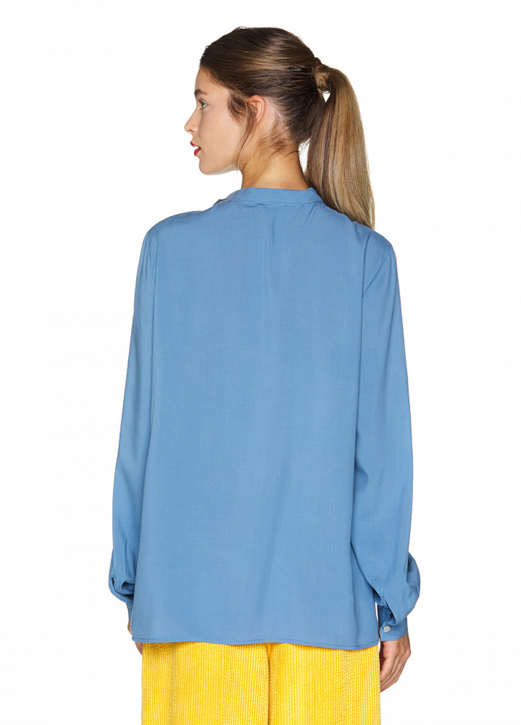 Блакитна демісезонна блуза United Colors of Benetton