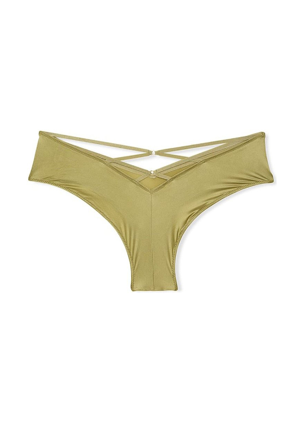 Оливковый демисезонный комплект (бюстгальтер, трусики) Victoria's Secret