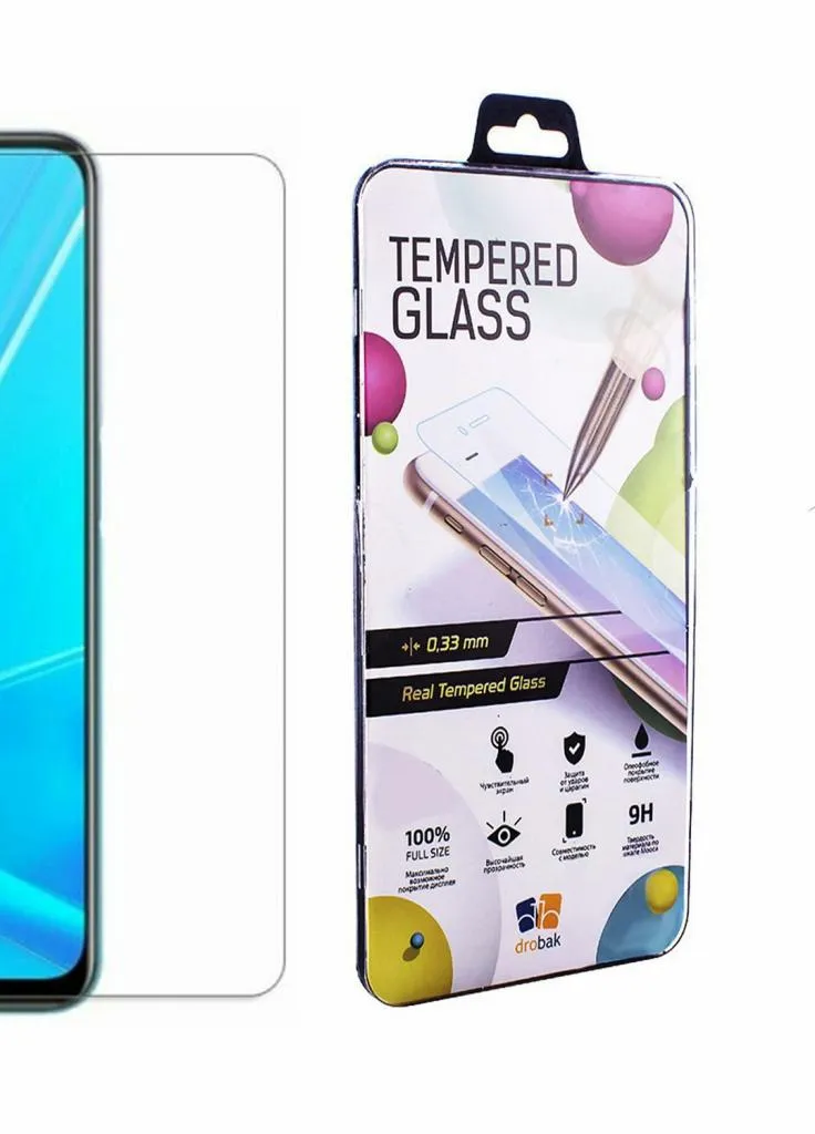 Скло захисне Vivo Y30 Tempered glass (222249) (222249) Drobak (203983311)
