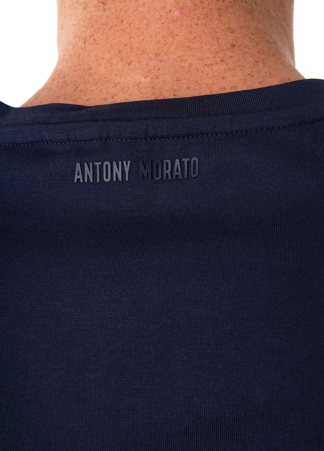 Синя футболка чоловіча Antony Morato