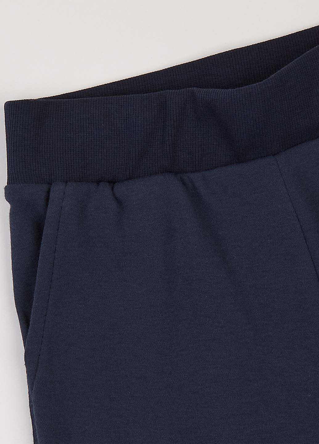 Темно-синие спортивные, кэжуал демисезонные брюки джоггеры ArDoMi