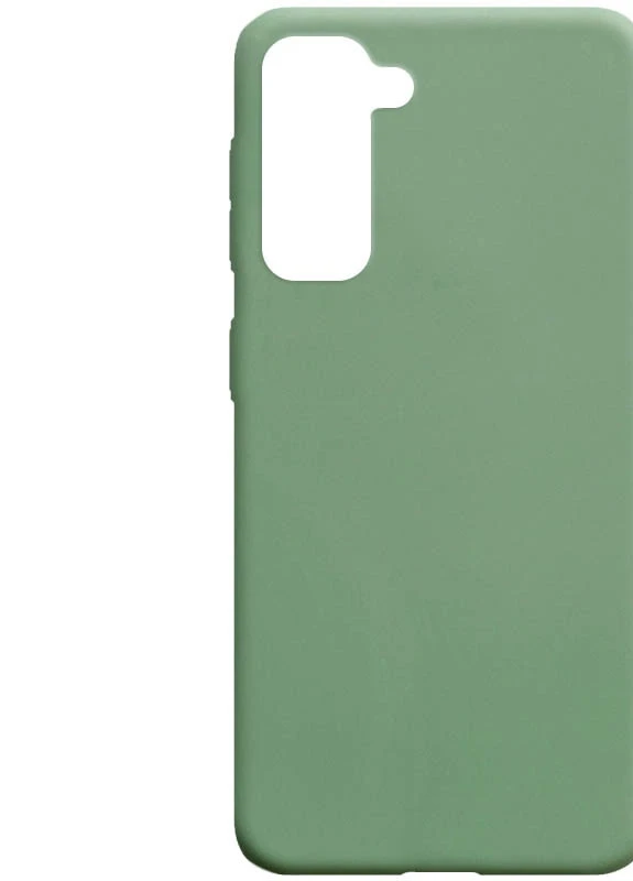Силіконовий чохол Candy для Samsung Galaxy S21 Фісташковий (is_00000041907_15) Epik (238479974)