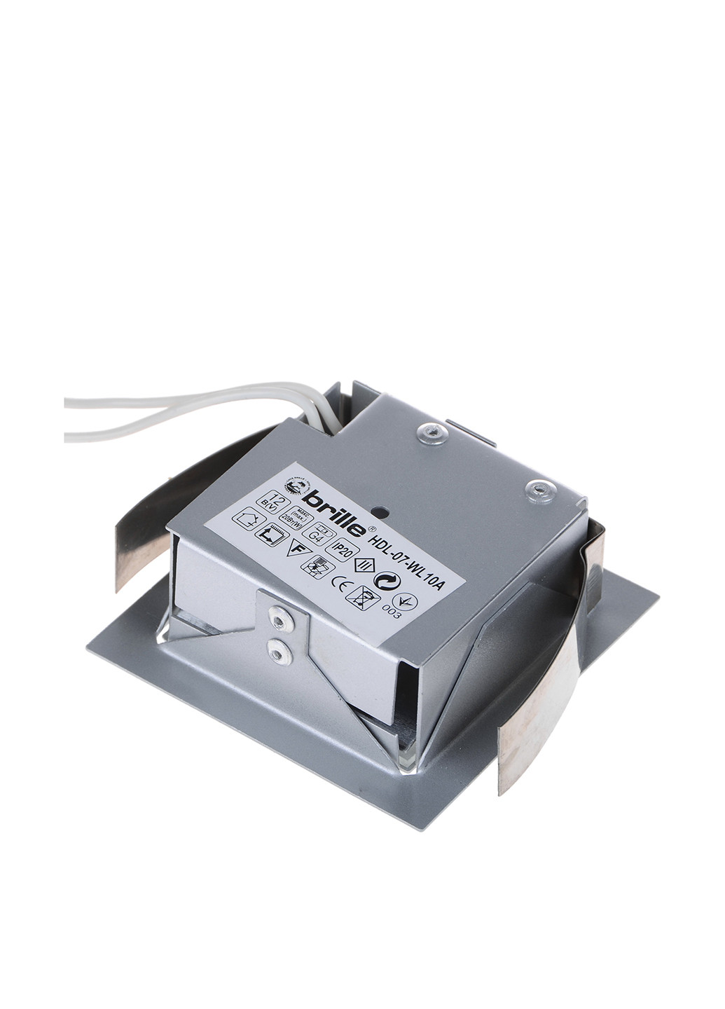 Світильник точковий, 80х32 мм Brille (129870332)