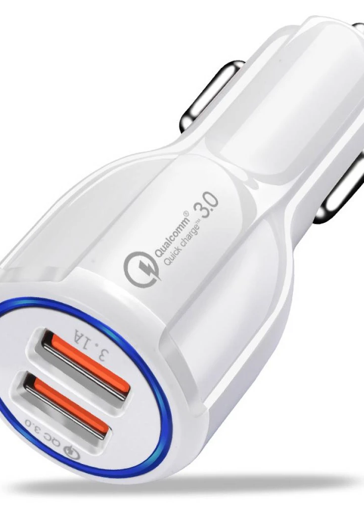 Зарядний пристрій CQC-200 2USB Qualcom 3.0 6A White (CQC-200-WH) XoKo (216637684)