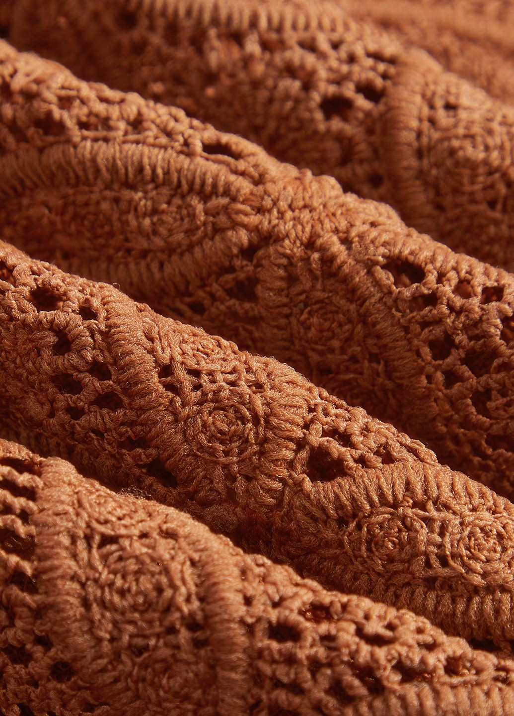 Розово-коричневая блуза SHEIN