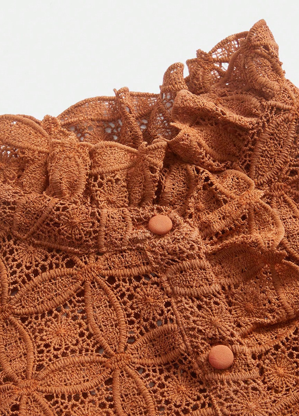 Розово-коричневая блуза SHEIN