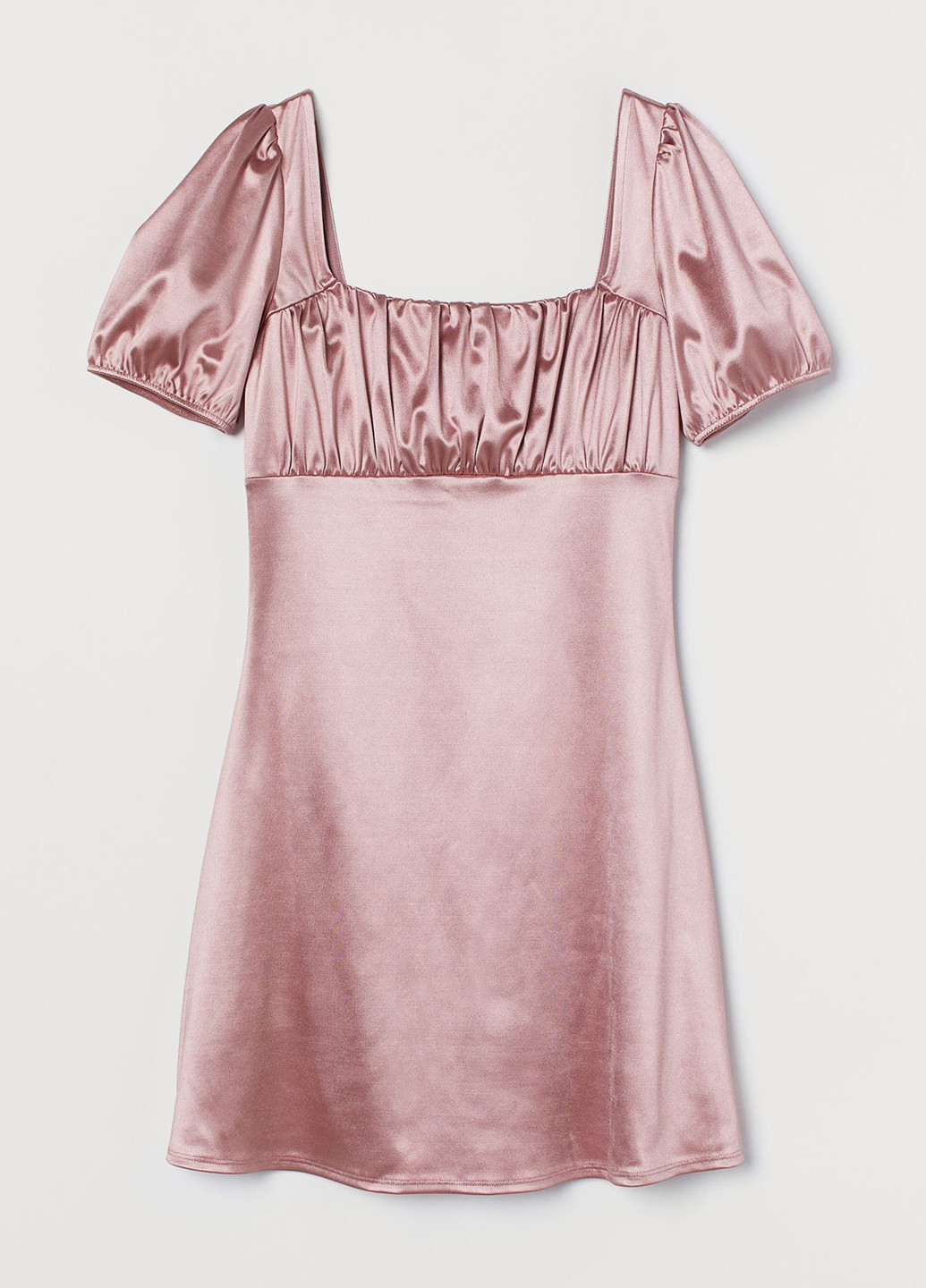 Світло-рожева кежуал плаття футляр H&M однотонна