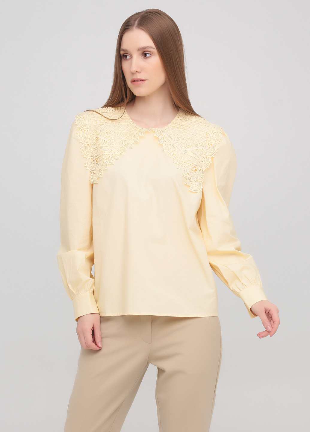 Жовта демісезонна блузка Minimum