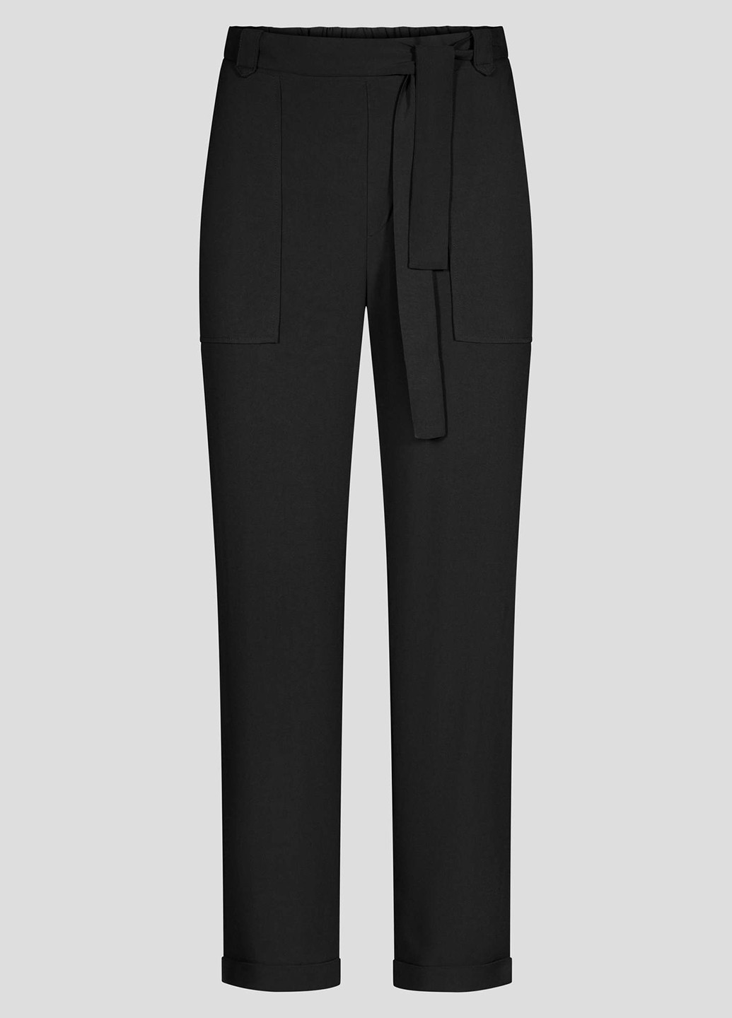 Черные кэжуал летние зауженные брюки Orsay