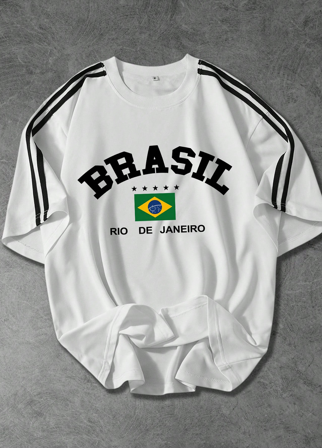 Біла футболка SHEIN