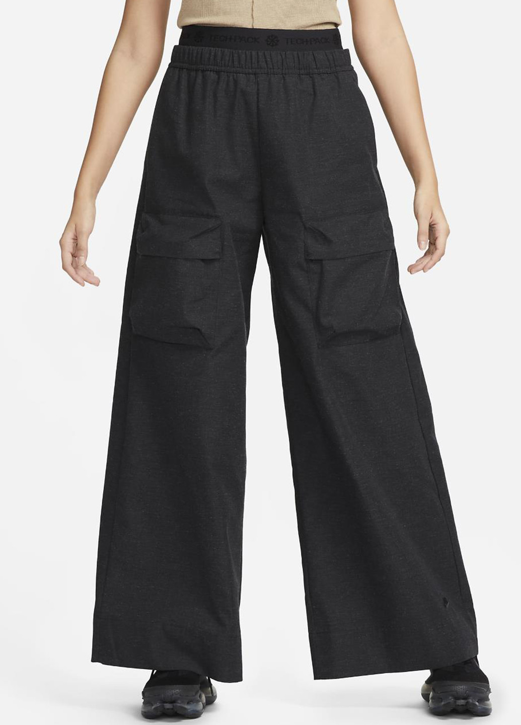 Брюки DV8489-032 Nike Sportswear Tech Pack Women's High-Waisted Wide-Leg Ripstop Pants (321302680)